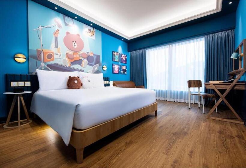 اتاق لوکس با تخت بزرگ, Line Friends Presents Casa De Amigo