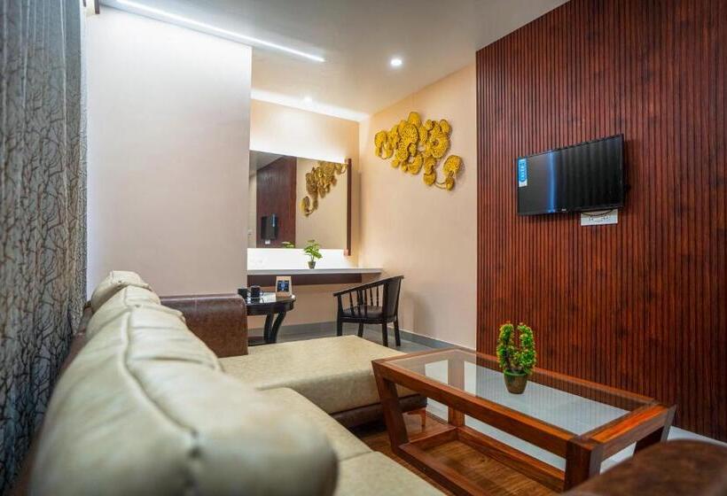 キングサイズベッドのデラックススイート, Mansha Palace