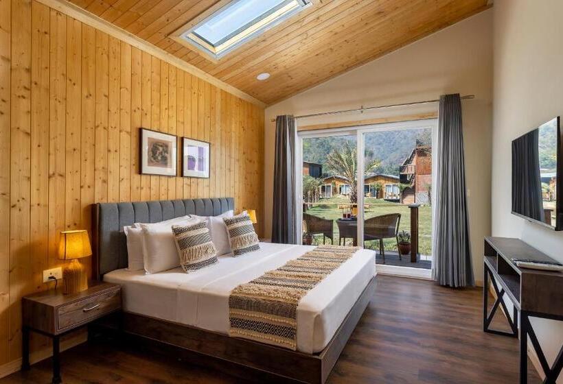 수피리어 룸 가든 전망, Justa Rasa Retreat & Spa Rishikesh