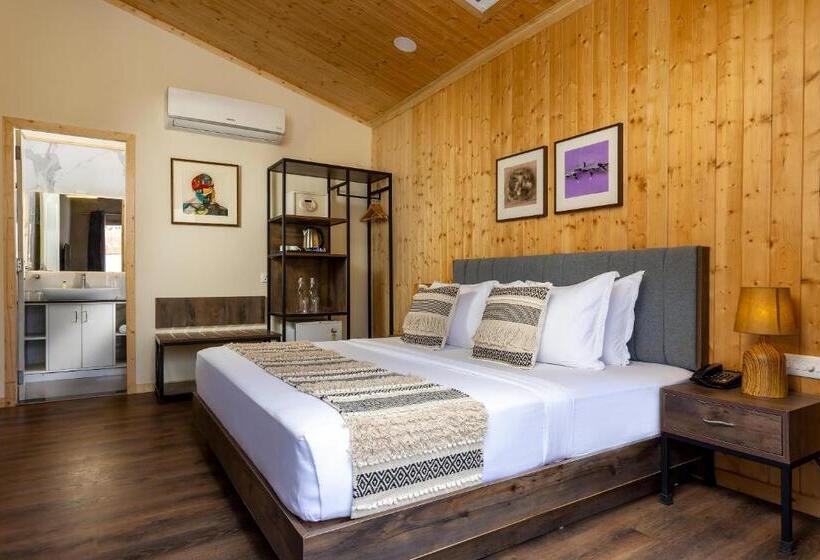 חדר סופריור נוף לגינה, Justa Rasa Retreat & Spa Rishikesh