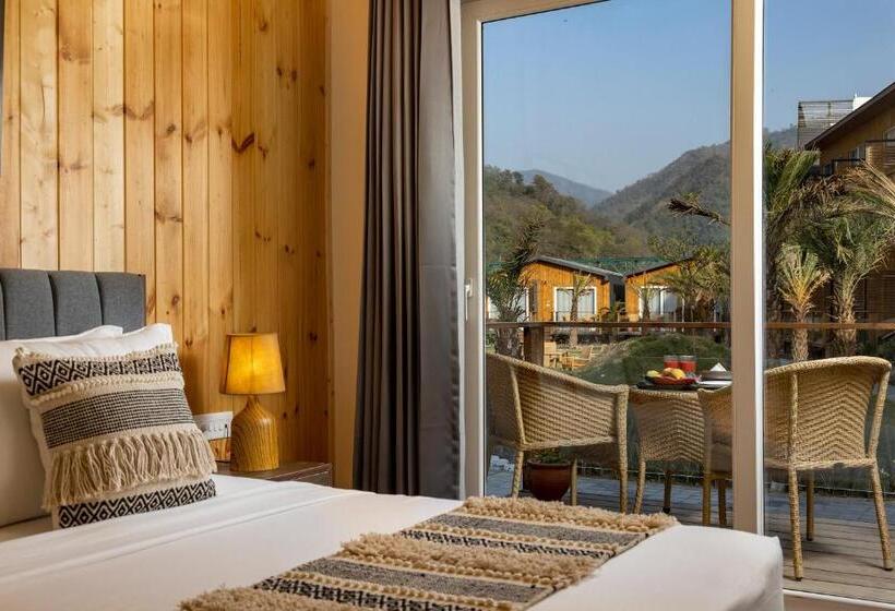 高级园景房, Justa Rasa Retreat & Spa Rishikesh