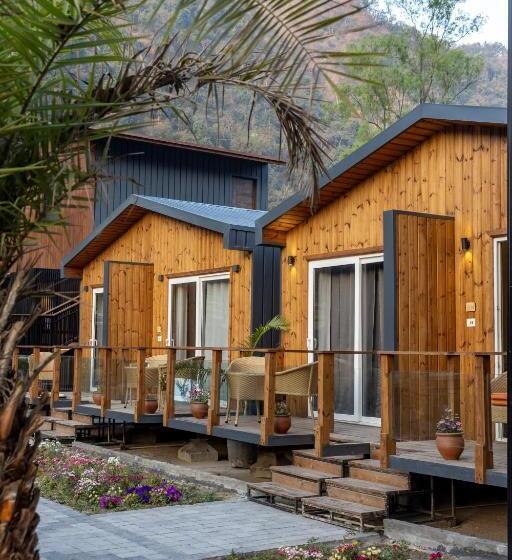 Premium room with river view, Justa Rasa Retreat & Spa Rishikesh