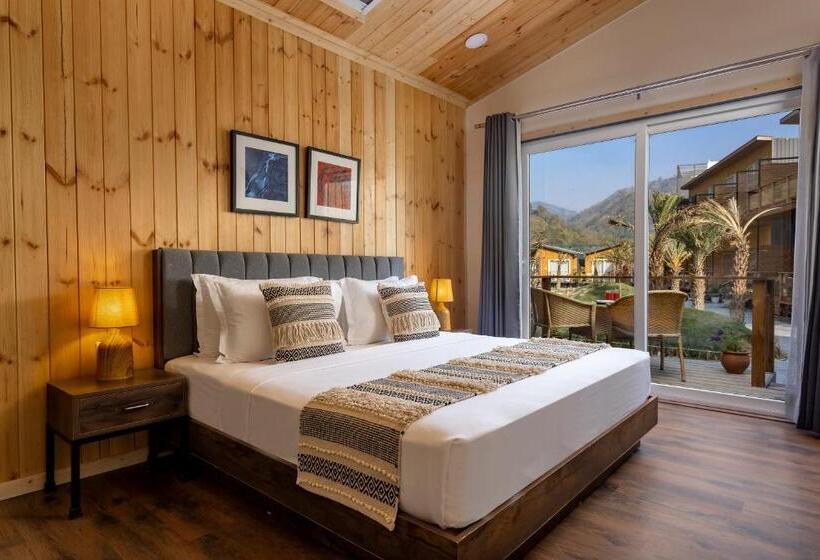 Premium room with river view, Justa Rasa Retreat & Spa Rishikesh