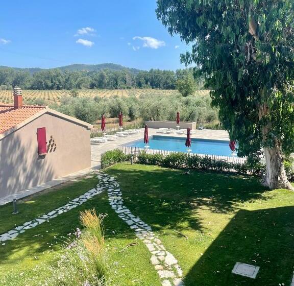 Апартаменты 1 Спальня Вид на Бассейн, Terravita Winery & Boutique Apartments