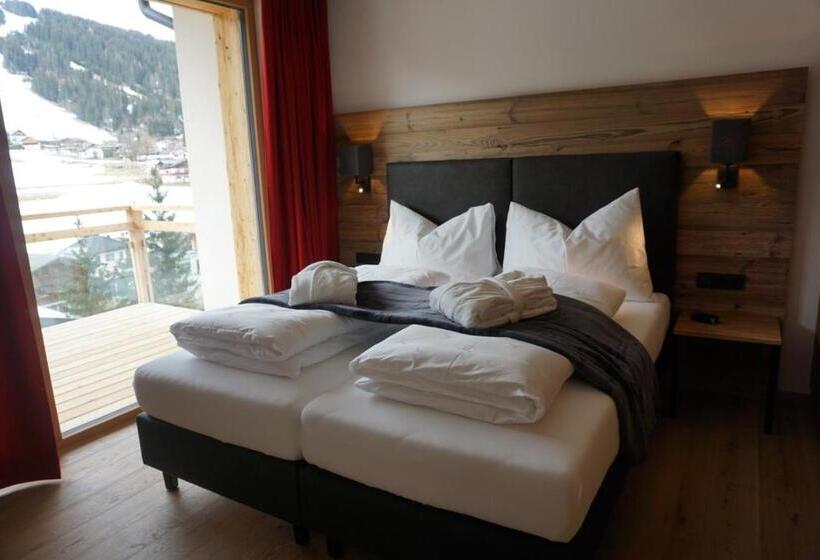 آپارتمان 1 خوابه با چشمانداز, Alpium Luxusappartements