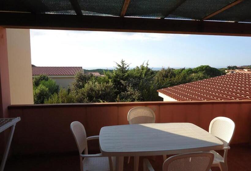 דירת חדר עם טרסה, Villaggio Rena 2000