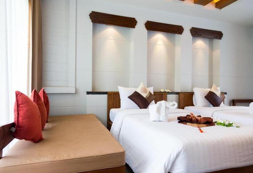 ファミリールーム, Maehaad Bay Resort   Sha Plus