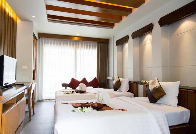 ファミリールーム, Maehaad Bay Resort   Sha Plus