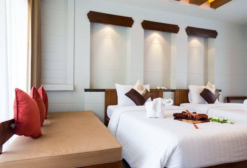 ファミリールーム, Maehaad Bay Resort   Sha Plus