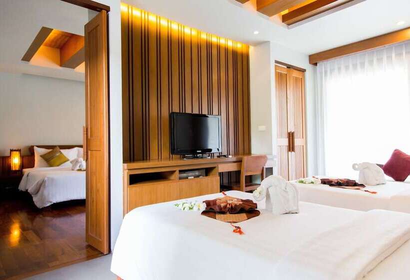 ファミリールーム, Maehaad Bay Resort   Sha Plus