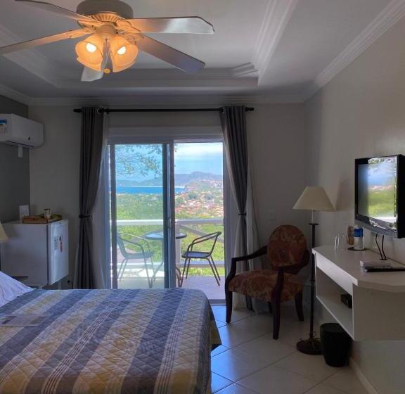 اتاق لوکس با بالکن و چشمانداز دریا, Top De Buzios Boutique Hotel & Spa