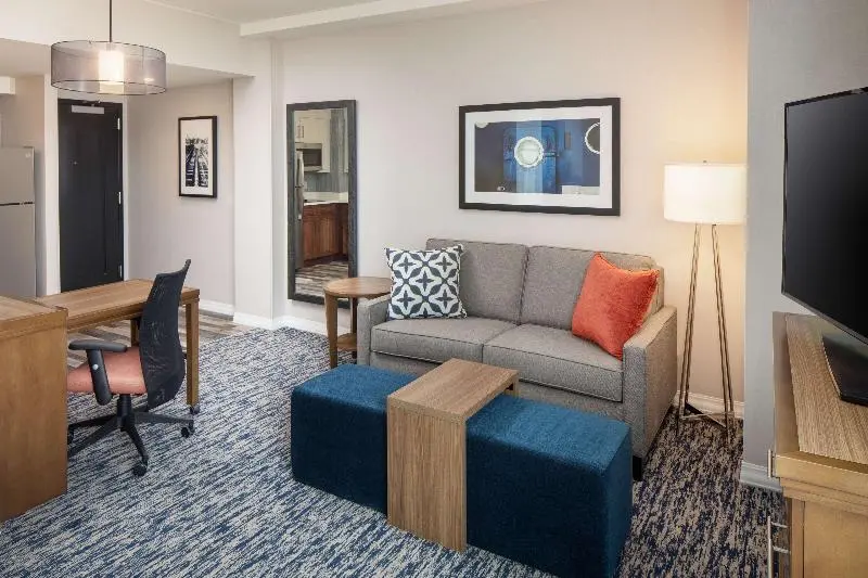 キングサイドベッドのスタンダードワンルーム, Homewood Suites By Hilton Boston Seaport District