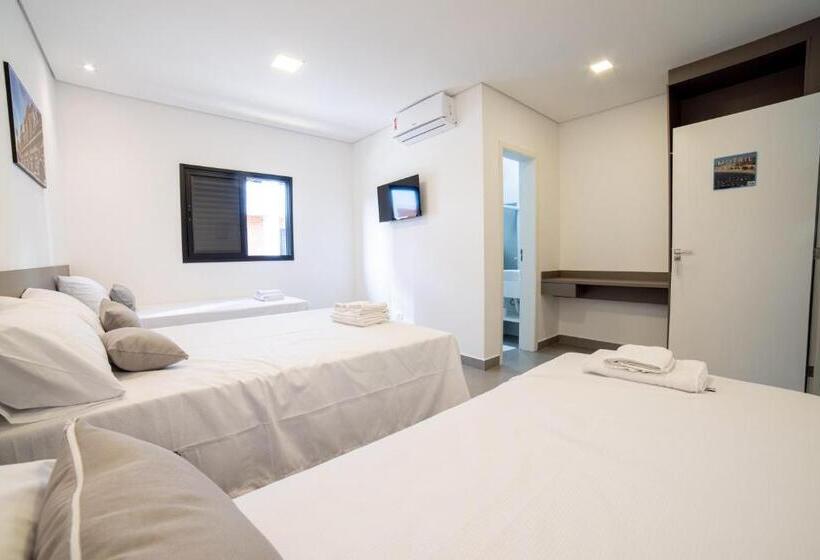 חדר סטנדרט לארבעה, Pousada Cadiz   Piscina Climatizada