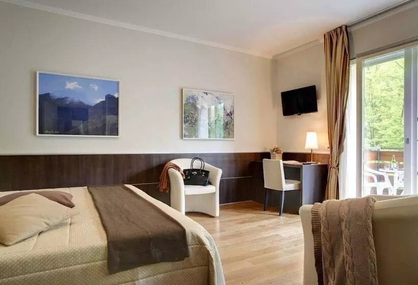 Superior-huone, Grand Hotel Presolana