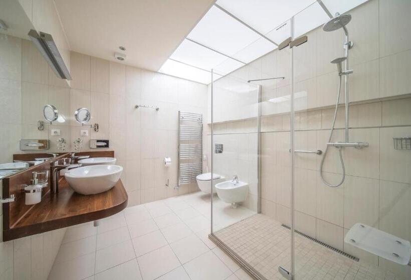 חדר דלוקס עם מרפסת, Spa Resort Pawlik Aquaforum