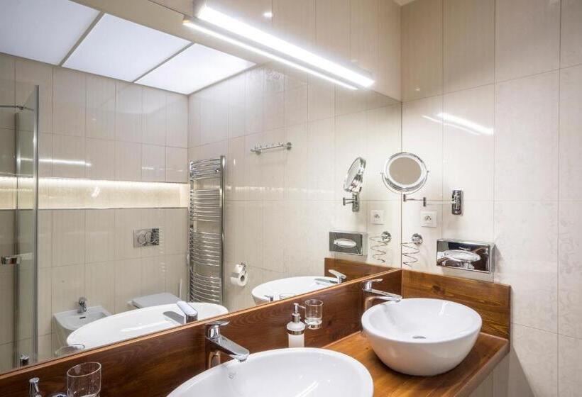 חדר דלוקס עם מרפסת, Spa Resort Pawlik Aquaforum