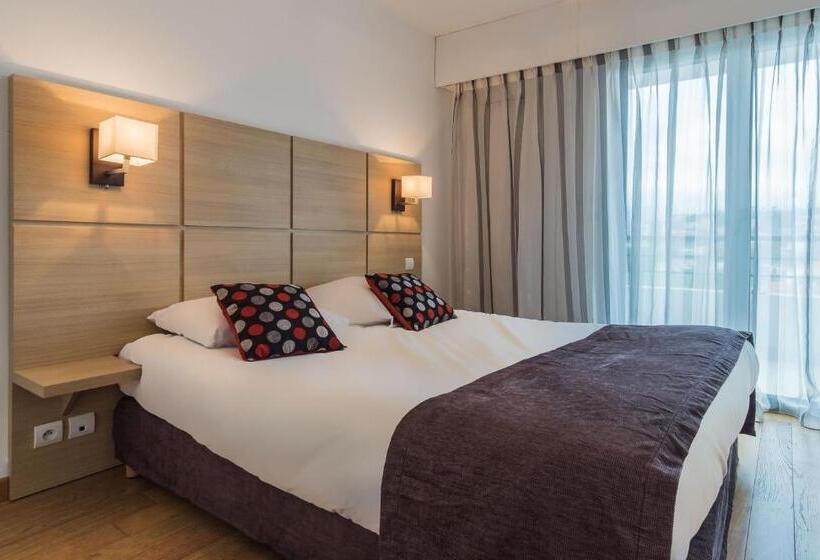 Апартаменты 1 Спальня Вид на Бассейн, Nemea Appart Hotel Le Lido Cagnes Sur Mer