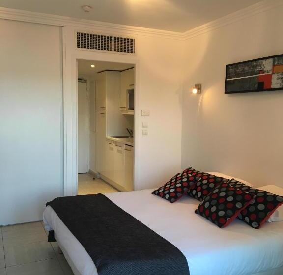 Студия Стандарт, Nemea Appart Hotel Le Lido Cagnes Sur Mer