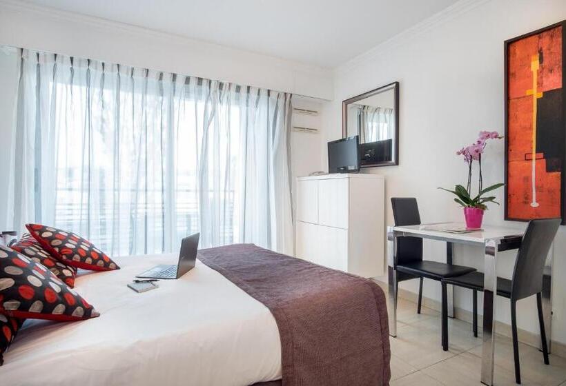 Студия Стандарт, Nemea Appart Hotel Le Lido Cagnes Sur Mer