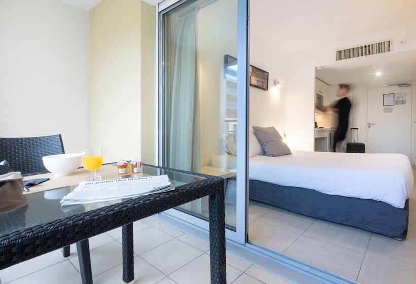 Студия Стандарт, Nemea Appart Hotel Le Lido Cagnes Sur Mer