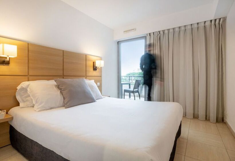 Апартаменты 1 Спальня, Nemea Appart Hotel Le Lido Cagnes Sur Mer