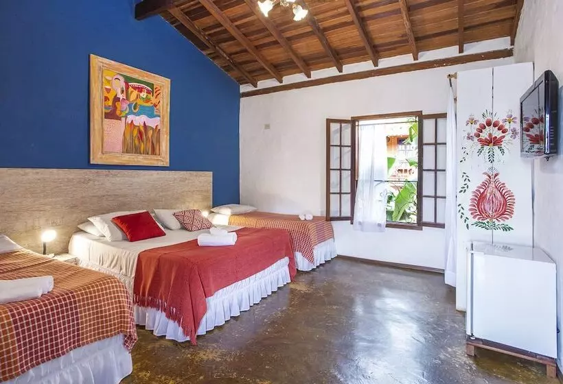 デラックスルーム, Pousada Recanto Da Villa