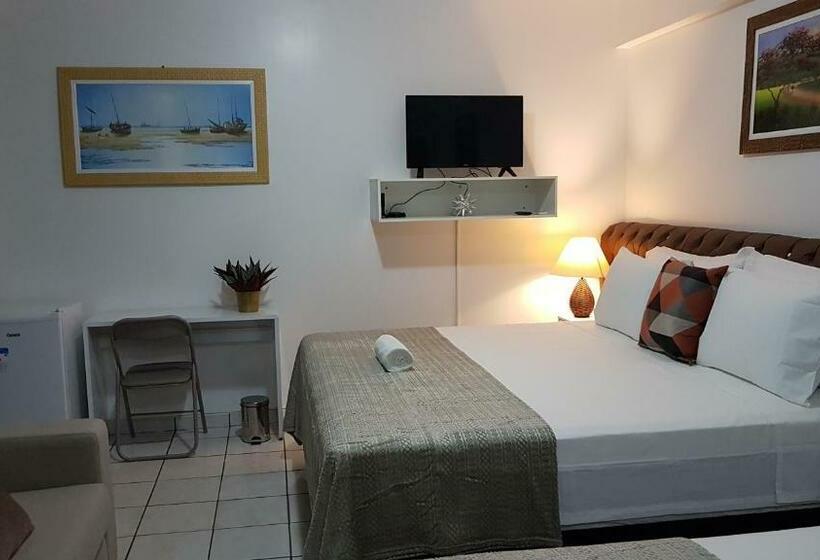 Люкс Deluxe Кровать Кинг, B & A Suites Inn Hotel   Quarto Luxo Palladium