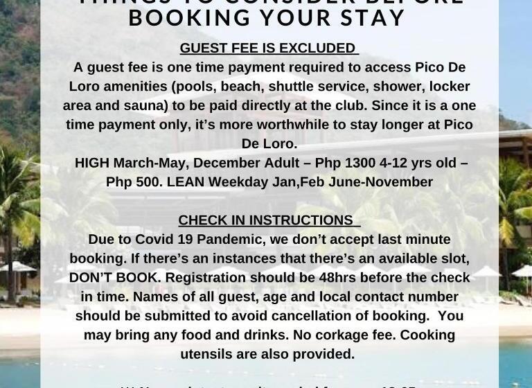 Camera Familiare, Pico De Loro Resort Condotel