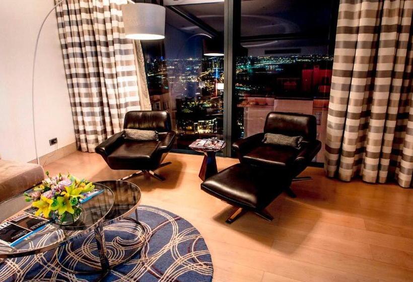 آپارتمان 1 خوابه با چشمانداز دریا, Apartments By Fairmont Baku Flame Towers