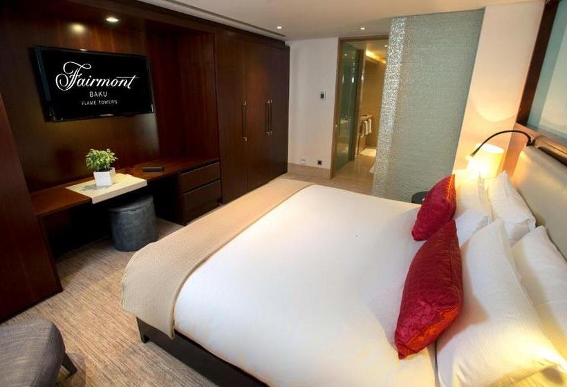 آپارتمان دوبلکس 1 خوابه, Apartments By Fairmont Baku Flame Towers