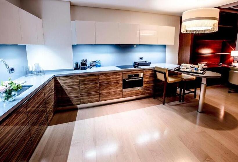 آپارتمان 2 خوابه با چشمانداز دریا, Apartments By Fairmont Baku Flame Towers