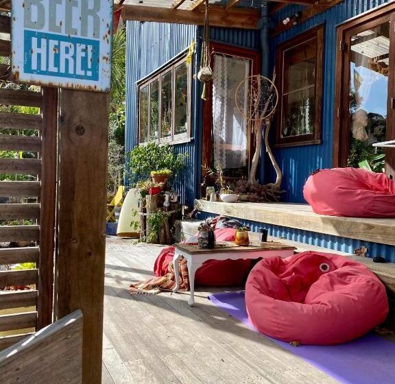 복층 룸 퀸 침대, Waiheke Island Guesthouse