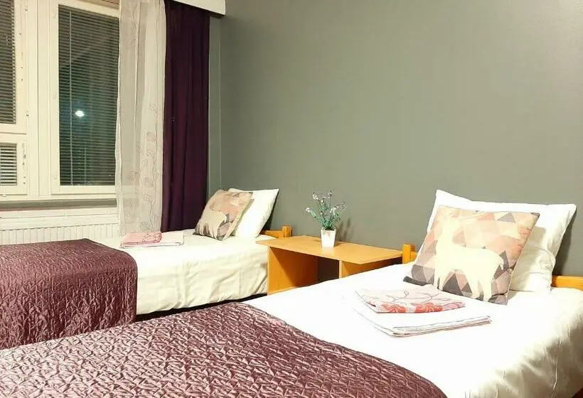 اتاق استاندارد با سرویس بهداشتی مشترک, Center Hostel Kaatrahovi