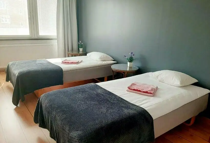 اتاق استاندارد با سرویس بهداشتی مشترک, Center Hostel Kaatrahovi