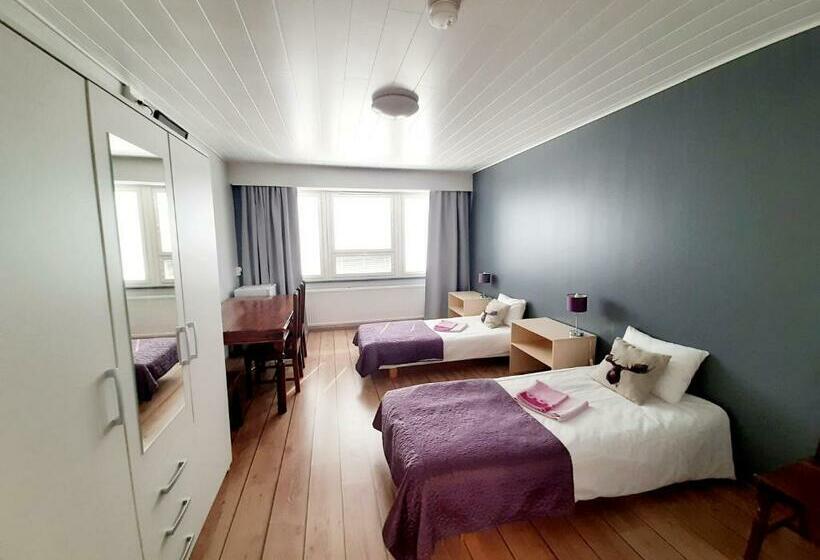 غرفة قياسية حمام مشترك, Center Hostel Kaatrahovi