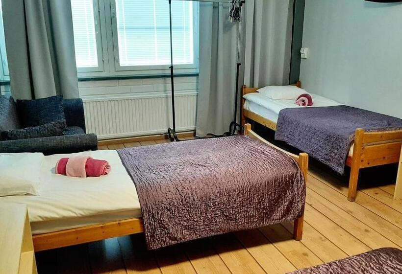 غرفة قياسية ثلاثية حمام مشترك, Center Hostel Kaatrahovi