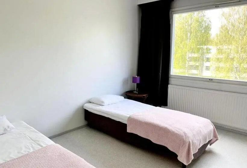 آپارتمان 1 خوابه با بالکن, Center Hostel Kaatrahovi