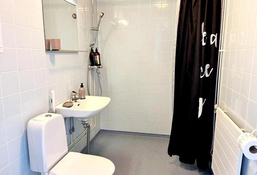 شقة غرفة نوم واحدة مزودة بشُرفة, Center Hostel Kaatrahovi