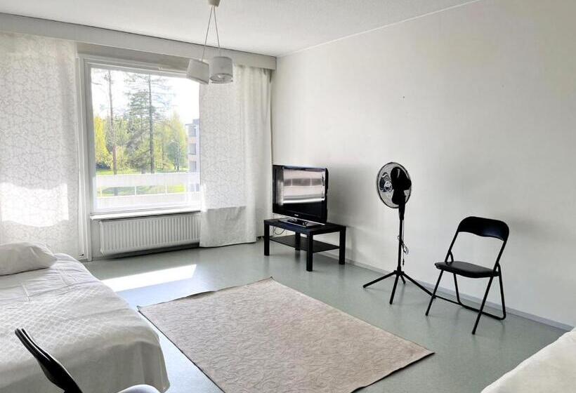 Апартаменты 1 Спальня с Балконом, Center Hostel Kaatrahovi
