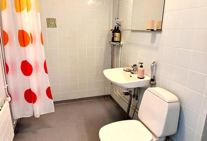 شقة غرفة نوم واحدة مزودة بشُرفة, Center Hostel Kaatrahovi