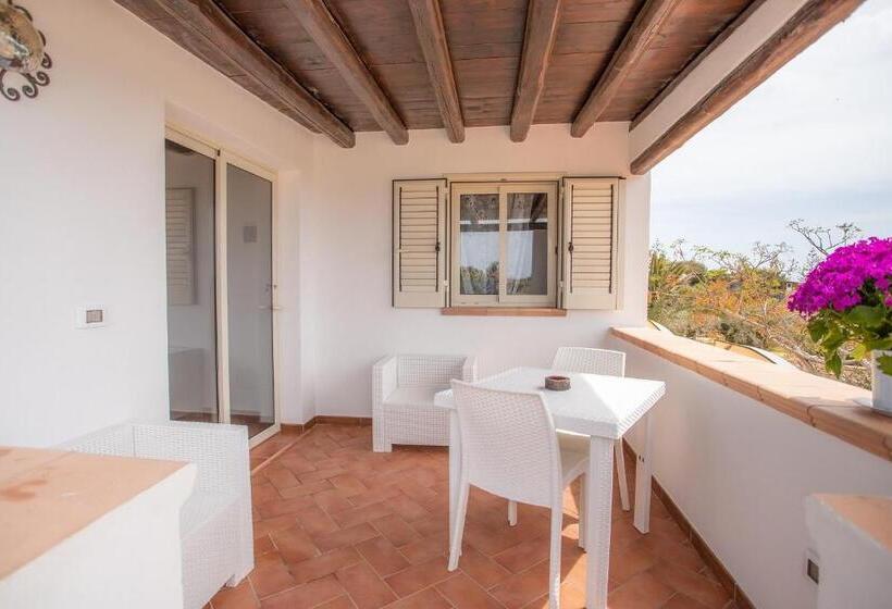 带1个卧室的带海景的公寓, Residence Villa Felice