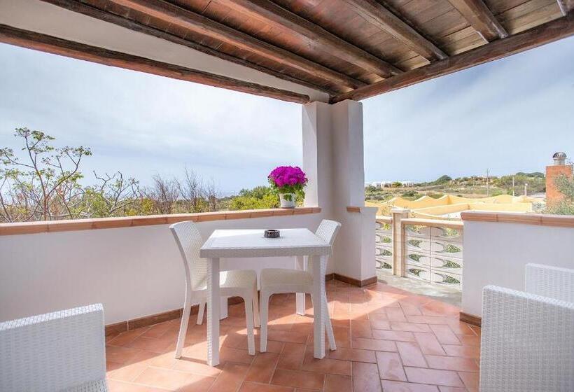 带1个卧室的带海景的公寓, Residence Villa Felice