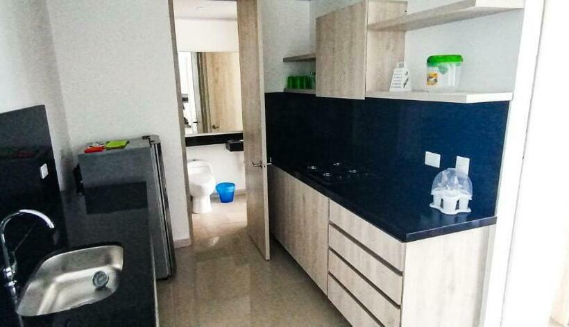 침실 1개 발코니 아파트, Plaza Real Edificio Turístico