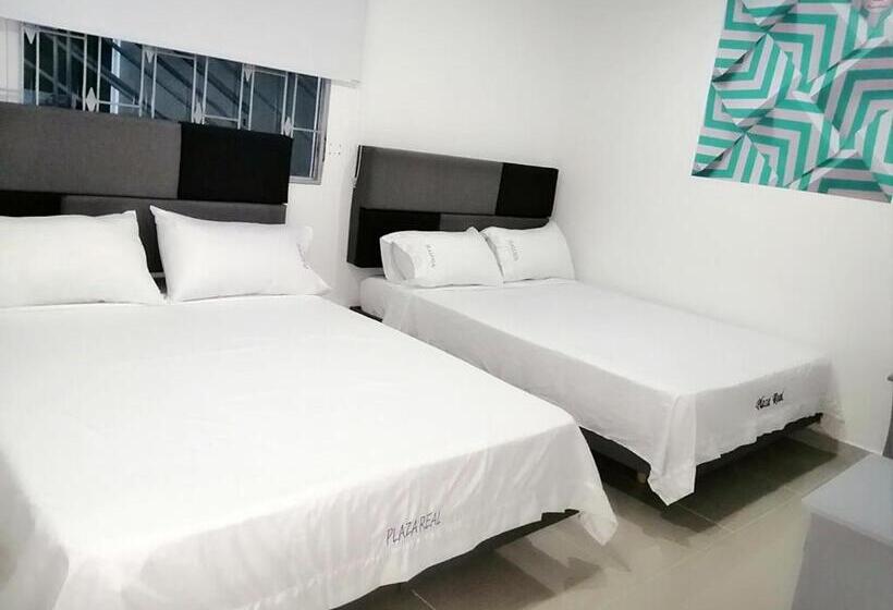 Апартаменты 1 Спальня с Балконом, Plaza Real Edificio Turístico