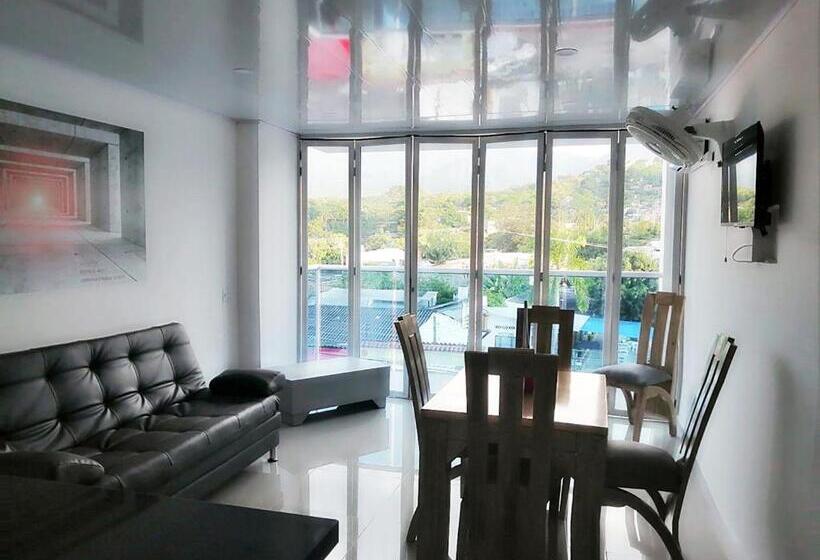 Апартаменты 1 Спальня с Балконом, Plaza Real Edificio Turístico