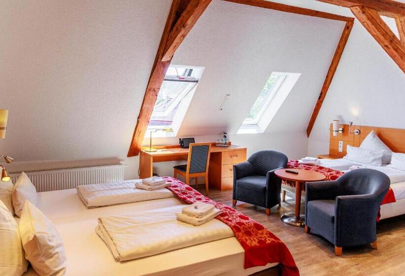 חדר סטנדרט לארבעה, Bodensee Hotel Kreuz