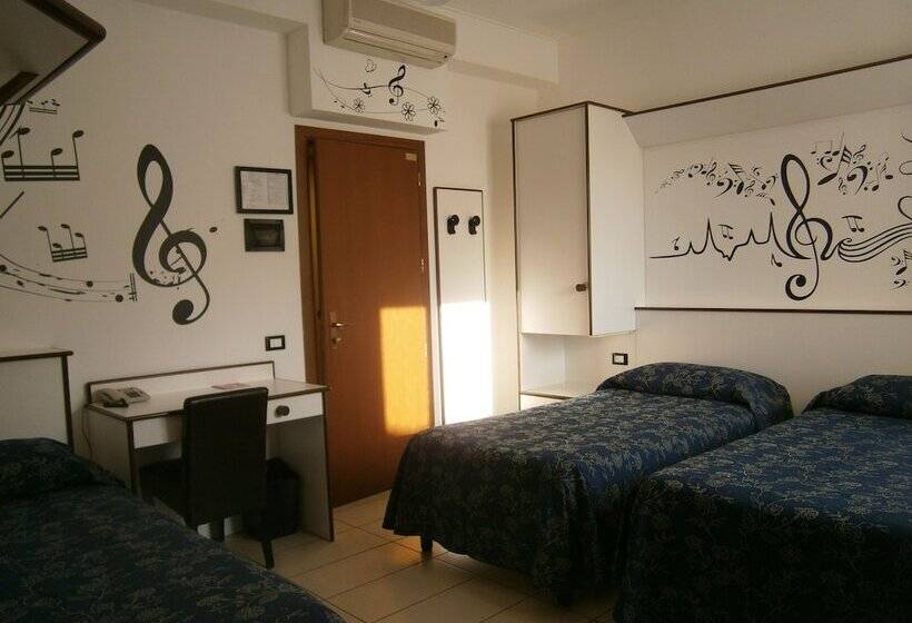 اتاق استاندارد سه نفره, Albergo Visconti