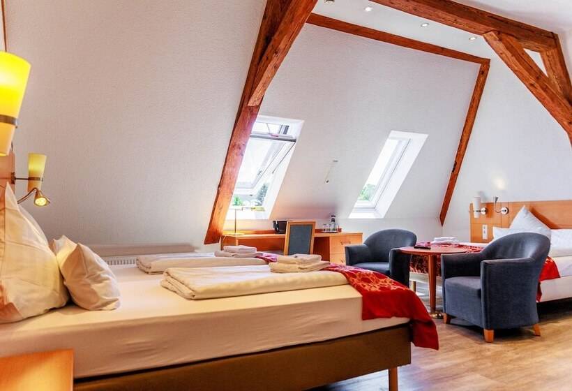 חדר סטנדרט לארבעה, Bodensee Hotel Kreuz