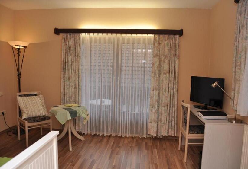 발코니 스탠다드 싱글 룸, Jägerklause