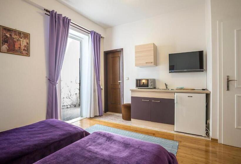 דירה בת חדר שינה 1 צדדית נוף לים, Pansion Amigos